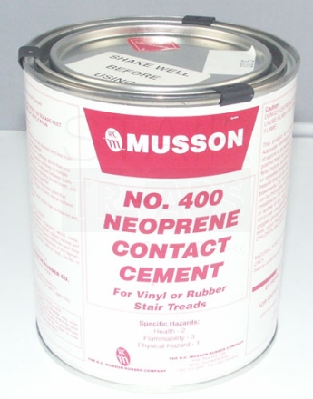 400 Neoprene Stair Tread Contact Adhesive Cement
