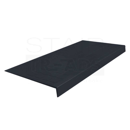 The 520S raised square pattern rubber stair tread
