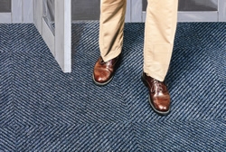 Diagonal Rib Polypropylene Carpet Tiles DR-CT