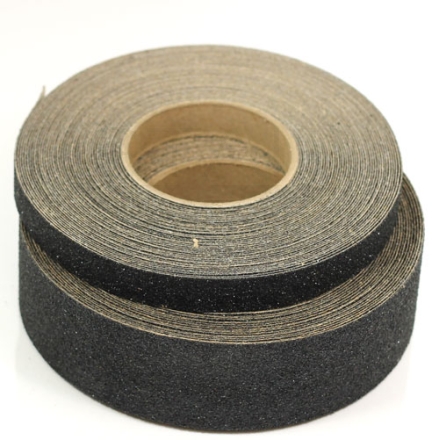 Adhesive Backed Grit Stripping - Black Rolls