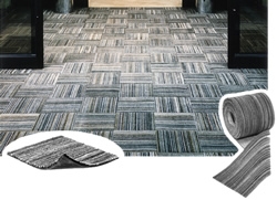 Fluff-Cord Strip Tile - Made of Recycled Truck Tires