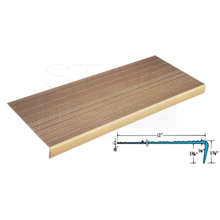 Vinyl Stair Treads 355 Series Designed for 2 x 12's
